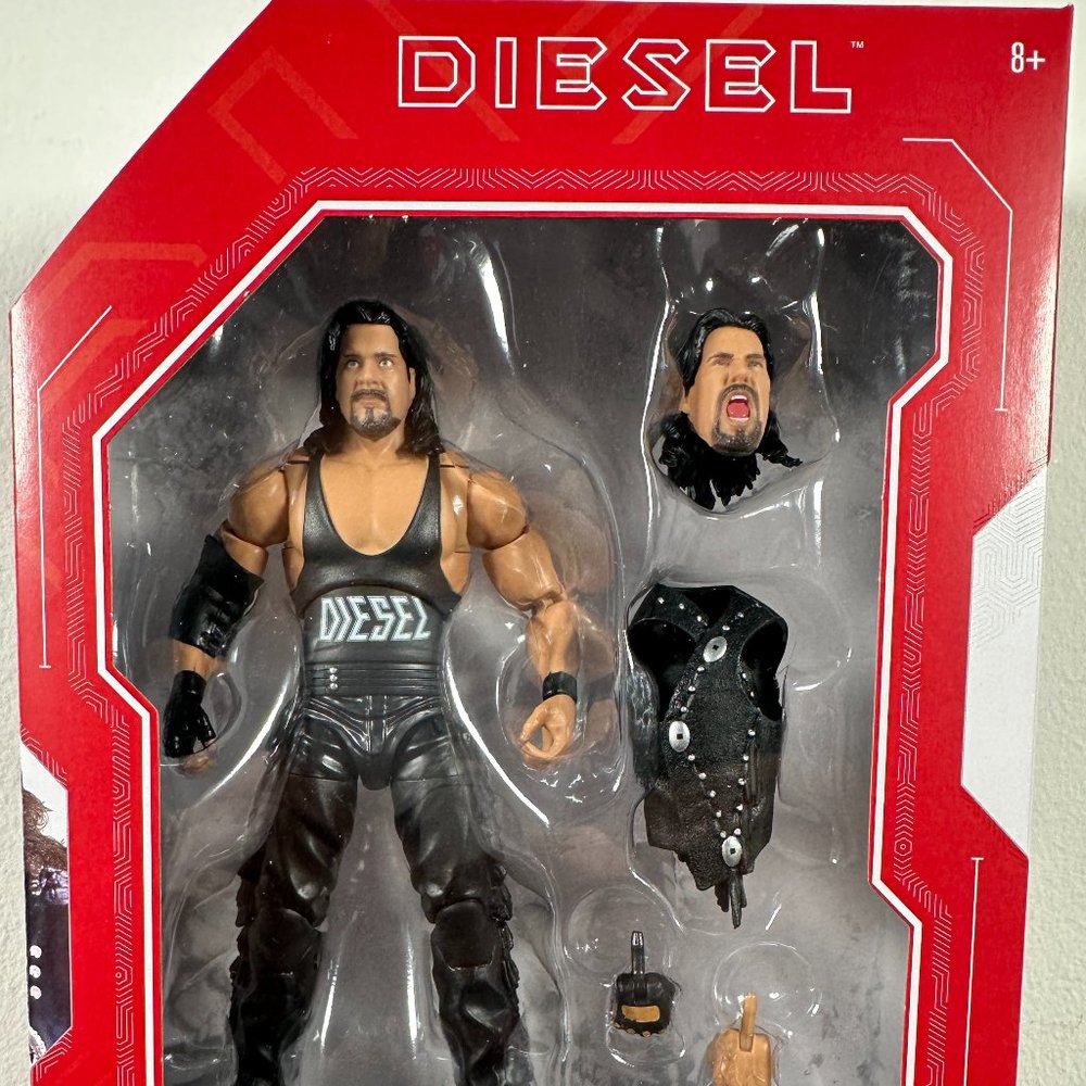 Diesel Kevin Nash WWE WWF Mattel Creations Crowdfund Ultimate Edition Figure nWo